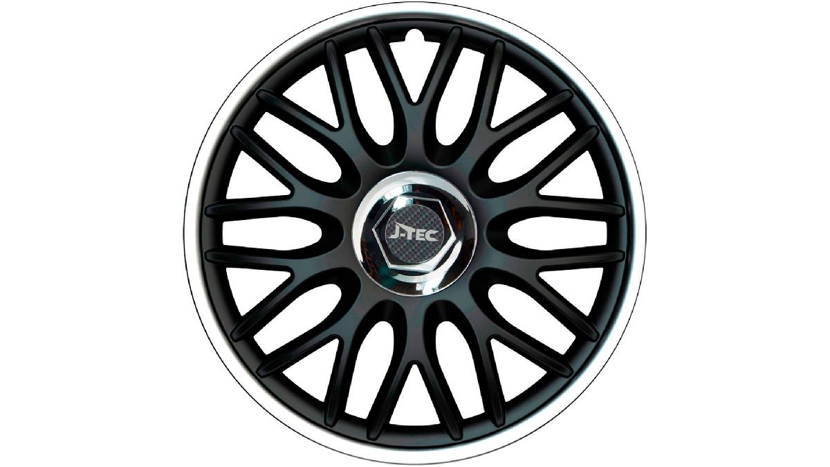 Enjoliveur+J-Tec+Orden+R+16+pouces+noir%2Fargent+%2B+anneau+chrom%C3%A9+%28%C3%A0+l%27unit%C3%A9%29